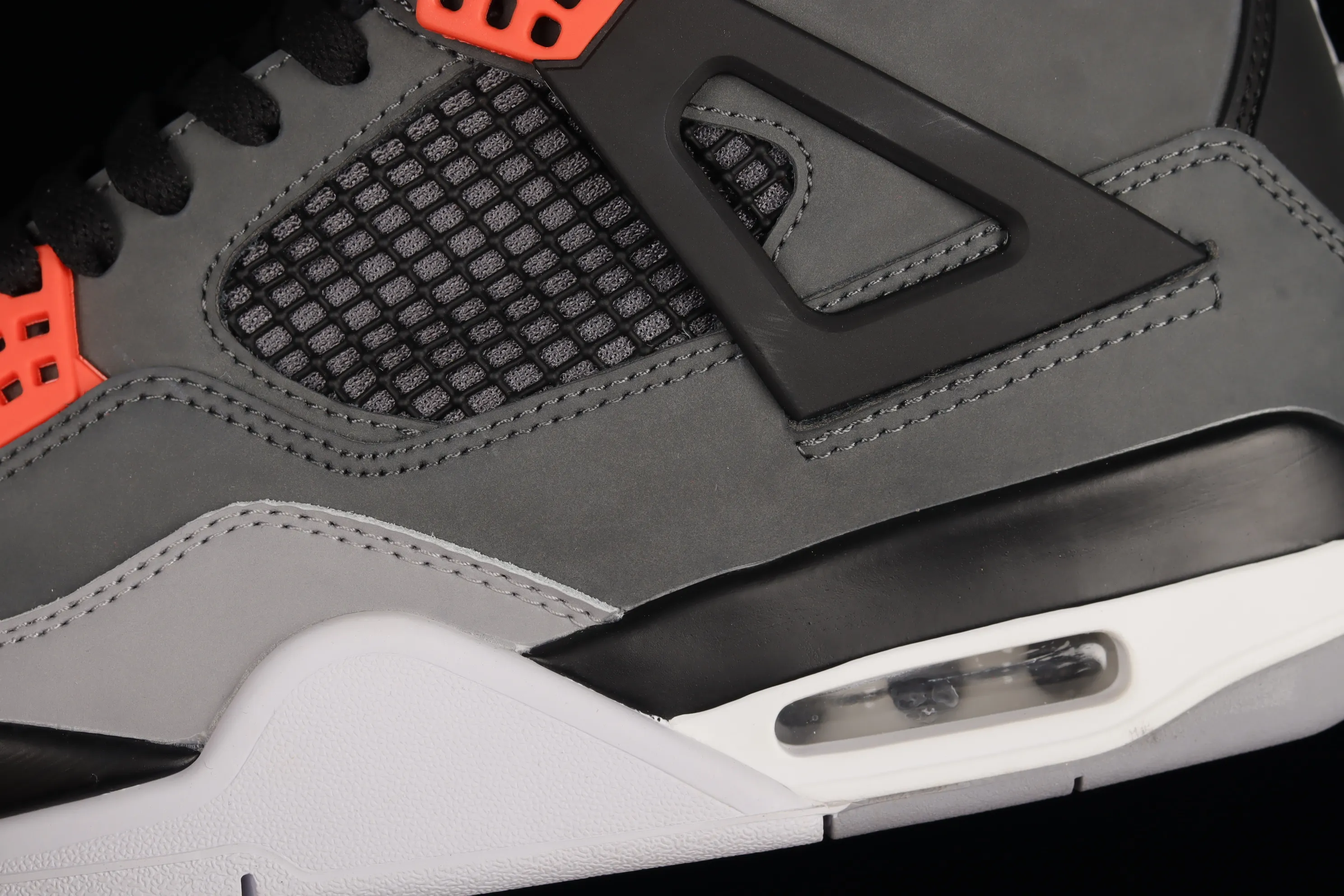 All Categories Air Jordan Jordan Series Basketball Shoes Air Jordan 4 Special Price Air Jordan 4 Retro "Infrared" AJ4 Joe 4 Black Gray Infrared DH6927-061